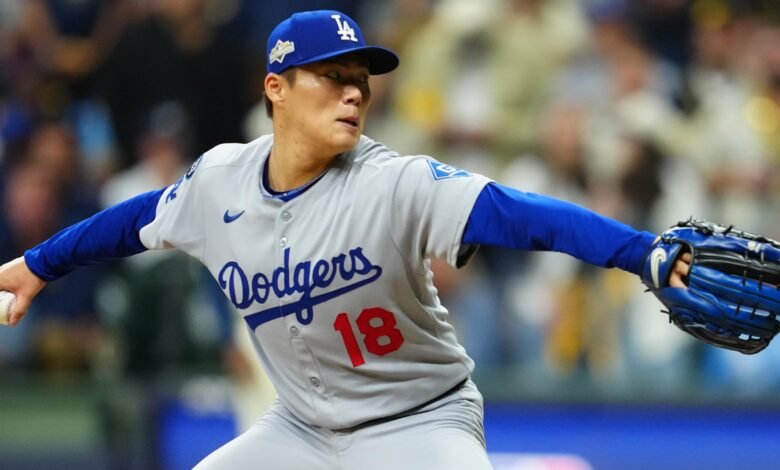 Yoshinobu Yamamoto presenta el juego completo y sorprende a los fanáticos cuando los Dodgers vencieron a los Cerveceros en NLCS G2