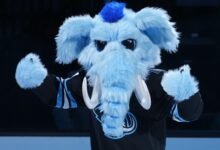 Mammoth de la NHL revela nueva mascota ‘Tusky’ en fotos antes del primer partido en casa contra Flames