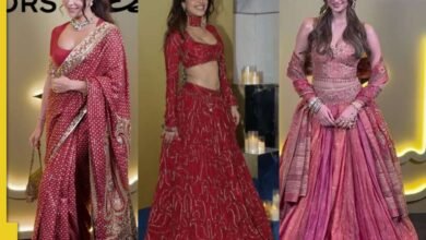 Nusrat Bharucha se roba el protagonismo en rojo, descubre cómo Jacqueline Fernandez, Palak Tiwari y otras divas se roban el protagonismo