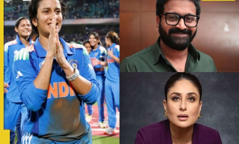 Rishabh Shetty, Kareena Kapoor y Manoj Bajpayee elogian al equipo de India por su persecución récord contra Australia para llegar a la final de la Copa del Mundo: ‘Kamal Kar Diya’ Rishabh Shetty, Kareena Kapoor y Manoj Bajpayee elogian al equipo de India por su persecución récord contra Australia para llegar a la final de la Copa del Mundo: ‘Kamal Kar Diya’