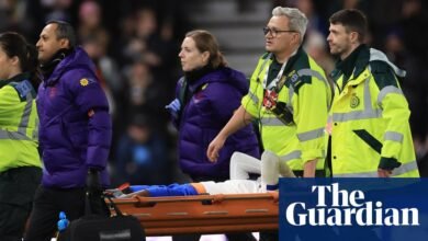 La inglesa Michelle Agyemang se enfrenta a una lesión de larga duración tras romperse el ligamento anterior cruzado | Selección femenina de fútbol de Inglaterra La inglesa Michelle Agyemang se enfrenta a una lesión de larga duración tras romperse el ligamento anterior cruzado | Selección femenina de fútbol de Inglaterra