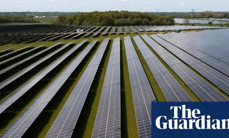 Ed Miliband aprueba el parque solar más grande del Reino Unido en Lincolnshire | energía solar Ed Miliband aprueba el parque solar más grande del Reino Unido en Lincolnshire | energía solar