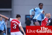 Manchester City v Arsenal: Mujeres de Super League – directamente | Mujeres de Super League