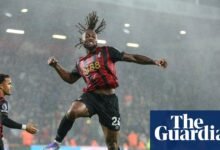 Double Downs Fulham de Semenyo y el segundo boyante de Bournemouth | Liga Premier