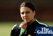 Sam Kerr esperaba hacer que Matildas regrese en amistosos contra Gales e Inglaterra | Sam Kerr