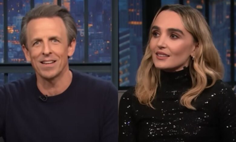 Parece que tienes un DUI. Fue absolutamente asado por Seth Myers Cloe Fineman cuando ambos mostraron su identificación SNL