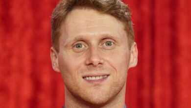 Jamie Borethwick ha sido visto por primera vez desde Estenders X en The Estenders X