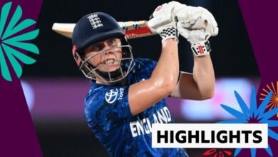 Lo más destacado de la Copa Mundial de la mujer: Inglaterra vs Bangladesh