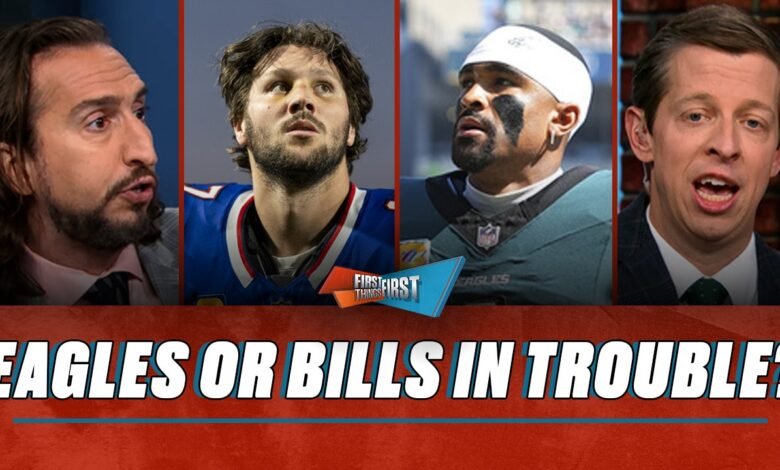 ¿Cuál es la pérdida de Eagle o Bills y ganó la victoria de Drake Maye en el ranking de Daniel? Ftf