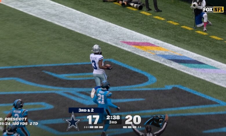 Dak Prescott encuentra a George Pickens para el segundo TD y pone a los Cowboys por delante de los Panthers | Lo más destacado de la NFL Dak Prescott encuentra a George Pickens para el segundo TD y pone a los Cowboys por delante de los Panthers | Lo más destacado de la NFL