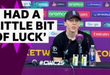 Copa Mundial de cricket femenino: Inglaterra v Bangladesh – Reacción de Heather Knight