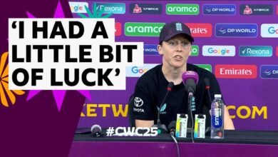 Copa Mundial de cricket femenino: Inglaterra v Bangladesh – Reacción de Heather Knight