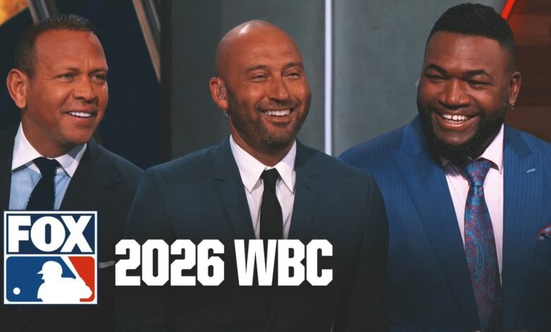 David Ortiz, Derek Jeter y Alex Rodríguez reflexionan sobre los recuerdos del CMB antes de regresar a Fox en 2026
