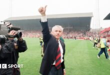 Peter Reid, el ex Sunderland, mirando hacia atrás en el documental de la BBC Premier Passions.