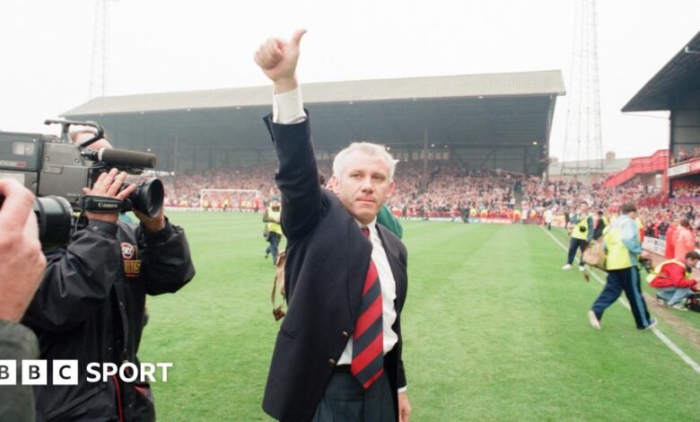 Peter Reid, el ex Sunderland, mirando hacia atrás en el documental de la BBC Premier Passions.