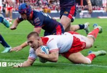 Semifinales de juego de Super League: Hull KR 20-12 St Helens