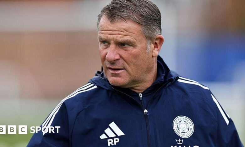 Rick Passmoor: ex entrenador permanente designado interinamente del Leicester City Rick Passmoor: ex entrenador permanente designado interinamente del Leicester City