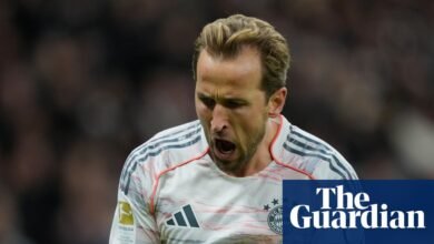 Fútbol europeo: Harry Kane estableció el último récord en la victoria de Frankfurt del Bayern | Fútbol de clubes europeos