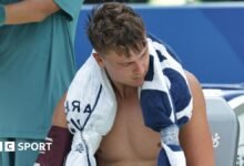 Los jugadores enfrentan el calor en Shanghai y Wuhan