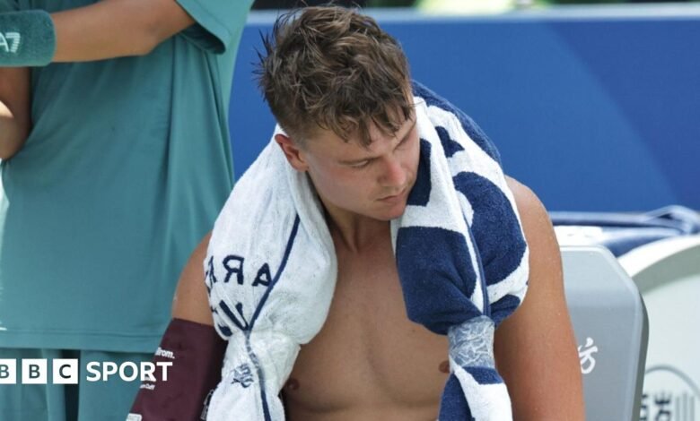 Los jugadores enfrentan el calor en Shanghai y Wuhan