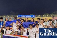 Doble celebración de Cabo Verde y caos de entrenamiento para Sudáfrica: historia de Wafcon | fútbol femenino