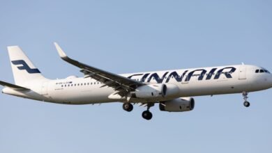 Finnair cancela decenas de vuelos tras limpiar el asiento con agua