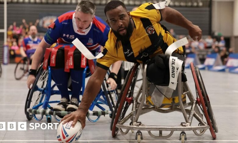 Cenizas de la Liga de Rugby en Silla de Ruedas: Luis Domingos, jugador de baloncesto portugués que se convirtió en equipo de la Liga de Rugby de Inglaterra Cenizas de la Liga de Rugby en Silla de Ruedas: Luis Domingos, jugador de baloncesto portugués que se convirtió en equipo de la Liga de Rugby de Inglaterra