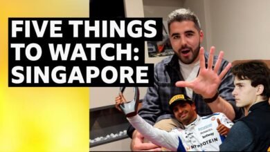 ¿La carrera de campeonato terminará en Singapur?