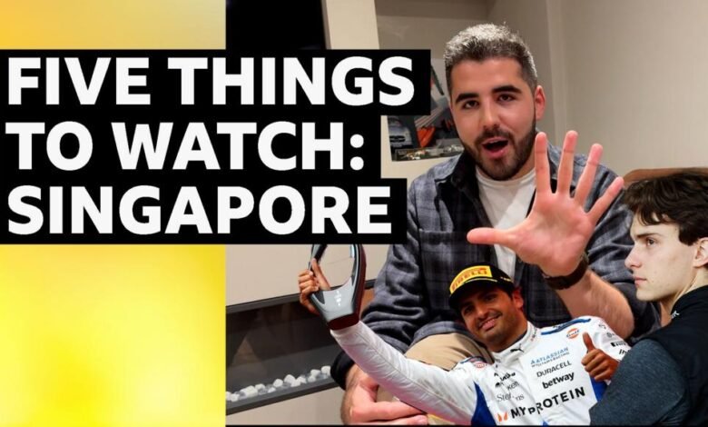 ¿La carrera de campeonato terminará en Singapur?