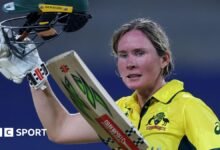 Mujeres de cricket de la Copa Mundial 2025: Beth Mooney salvó a Australia de la derrota de Pakistán