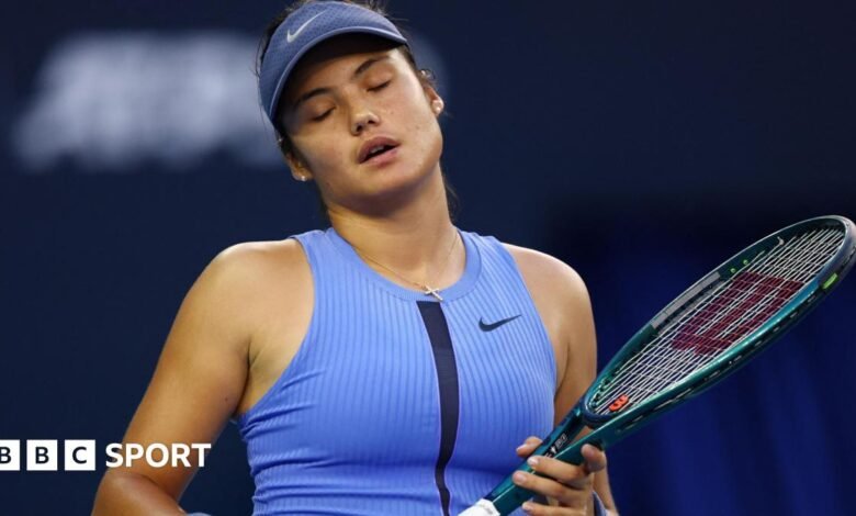 Wuhan Open: Emma Raducanu se retiró en la primera ronda contra Ann Li