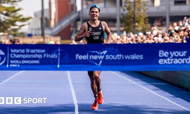 El británico Oliver Conway se coronó campeón del mundo de triatlón sub-23 El británico Oliver Conway se coronó campeón del mundo de triatlón sub-23