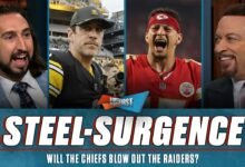 Nick dice que los Chiefs ‘destruirán’ a los Raiders, ¿Aaron Rodgers y Steelers son contendientes de la AFC? -FTF