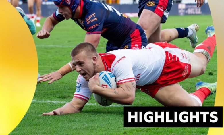 Hull Kr en un agudo al ganar las semi -finales sobre St. Helen.