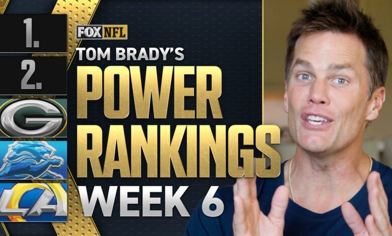 Clasificaciones de poder de la semana 6 de Tom Brady 🚨