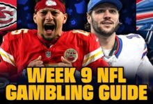 Las 5 mejores apuestas de la NFL para hacer ahora mismo | Semana 9