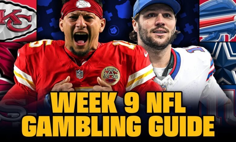 Las 5 mejores apuestas de la NFL para hacer ahora mismo | Semana 9 Las 5 mejores apuestas de la NFL para hacer ahora mismo | Semana 9