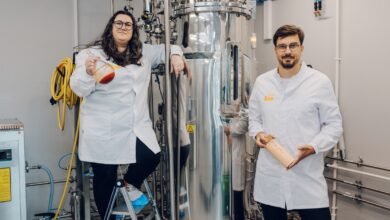 La empresa emergente de Battlefield, ÄIO, inventó un método para producir grasa comestible a partir de desechos agrícolas como el aserrín.