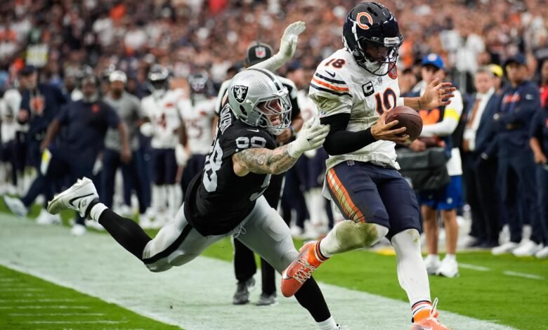 Maxx Crosby dijo que Caleb Williams ganó mi respeto ‘después de que Bears’ ganó en comparación con los Raiders.