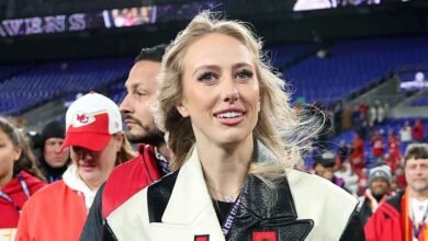Jugador de los Lions sobre Britannie Mahomes Patricks volver al meme