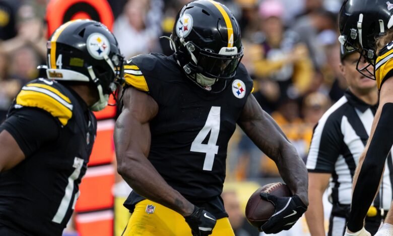 DK Metcalf de los Steelers dice que las patadas en el trasero de los Browns son divertidas en la Semana 6 de la NFL DK Metcalf de los Steelers dice que las patadas en el trasero de los Browns son divertidas en la Semana 6 de la NFL