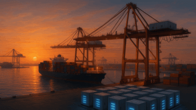 Los puertos como centrales eléctricas: dentro de la alianza Maersk-CATL para la descarbonización marítima