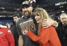 Travis Kelce dijo que Taylor Swift ‘puso el mundo en la inclinación’ con ‘La vida de una showgirl’