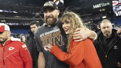 Travis Kelce dijo que Taylor Swift ‘puso el mundo en la inclinación’ con ‘La vida de una showgirl’