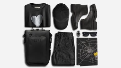 Uniforme: corazón negro