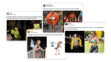 Sí, Internet todavía utiliza disfraces como el meme “Odio a los gays en Halloween”. Sí, Internet todavía utiliza disfraces como el meme “Odio a los gays en Halloween”.