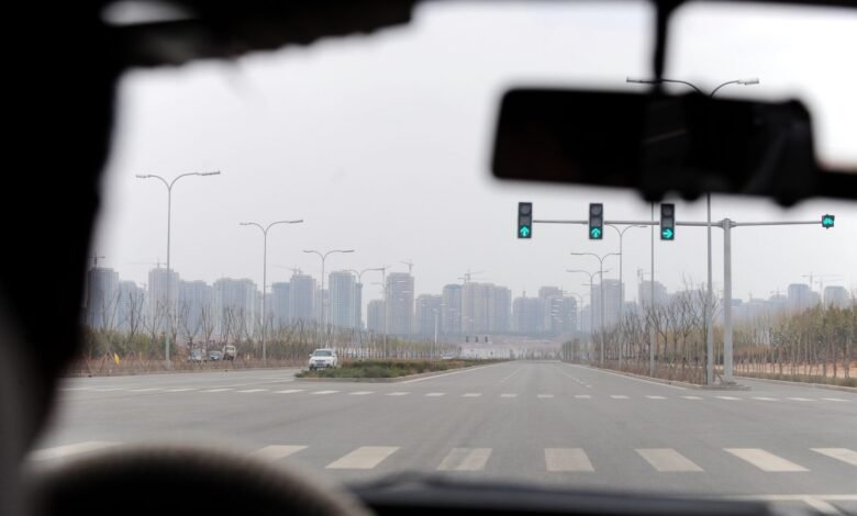 Ordos Ghost City en China se convierte en un centro de vehículos autónomos