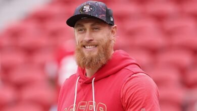 George Kittle de los 49ers dice que “tiene un plan completo” para regresar de una lesión en el tendón de la corva contra los Falcons