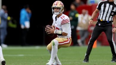 Brock Purdy de los 49ers es ‘más limitado’ que Mac Jones en la práctica en medio de una lesión, dice HC