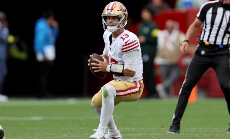 Brock Purdy de los 49ers es ‘más limitado’ que Mac Jones en la práctica en medio de una lesión, dice HC